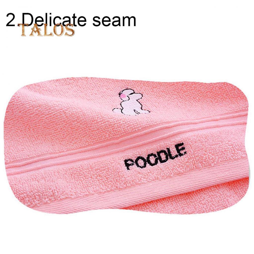 Tegneserievalp Puddel Dyrebomull Supermykt vannabsorberende badehåndklær for barn Baderomsutstyr