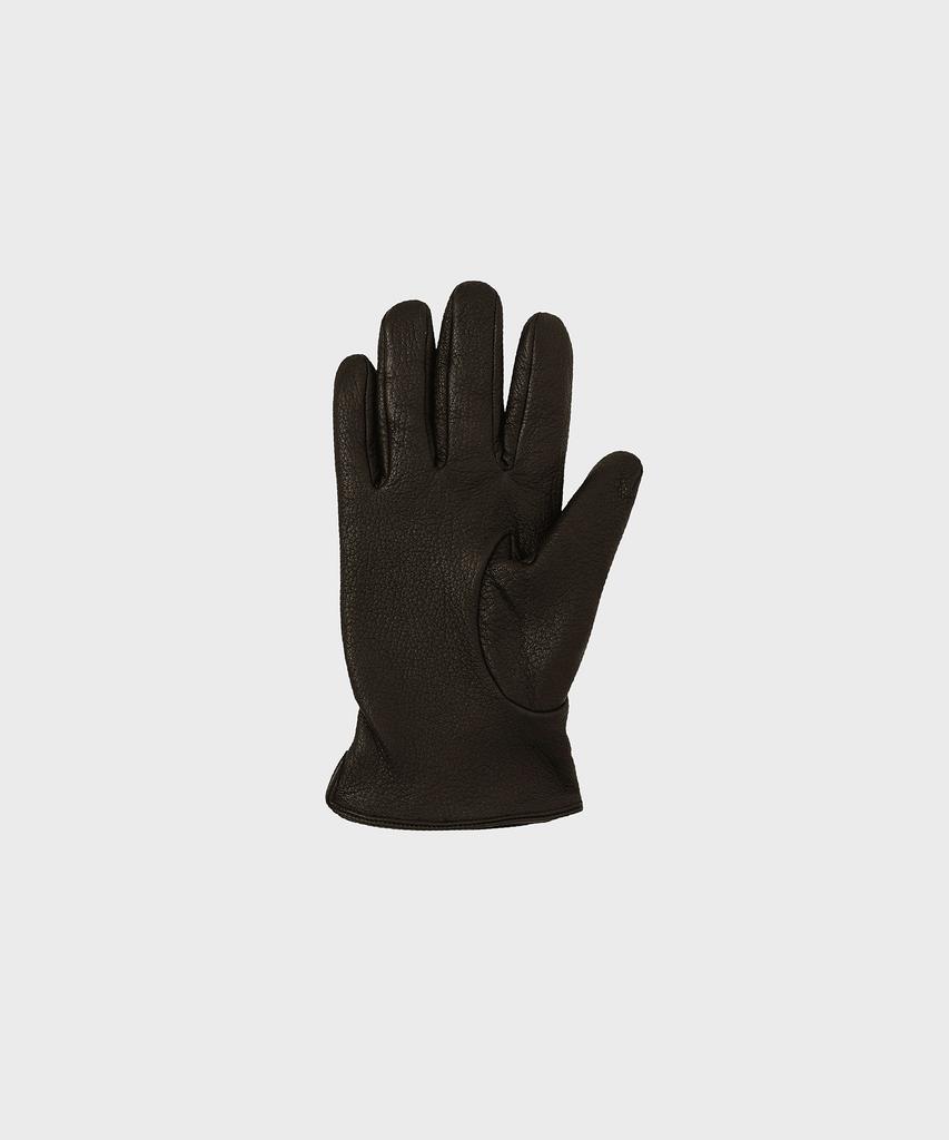 NOIRER Deerskin Leather Gloves (Brown)