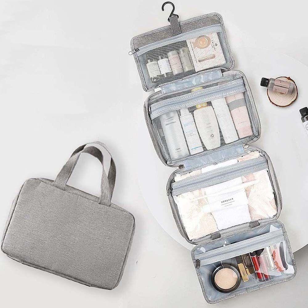 Travel Organizer Hanging Zipper Storage Bags Makeup Bags Storage Toiletry Bag Folded Cosmetic Bags