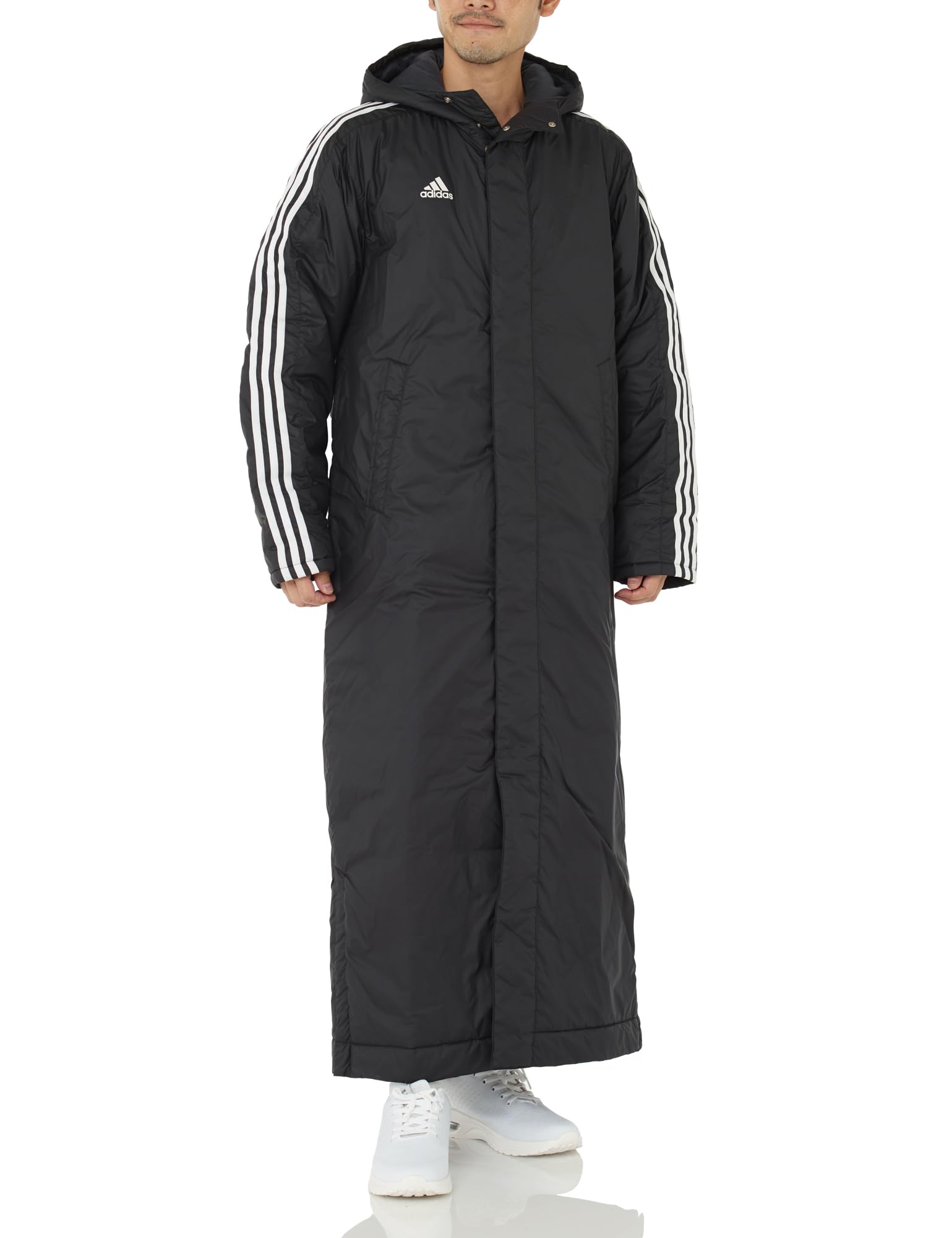 

Coat Super Long Padded Coat KSA20 [Adidas] Men s Black/White (JP4652)