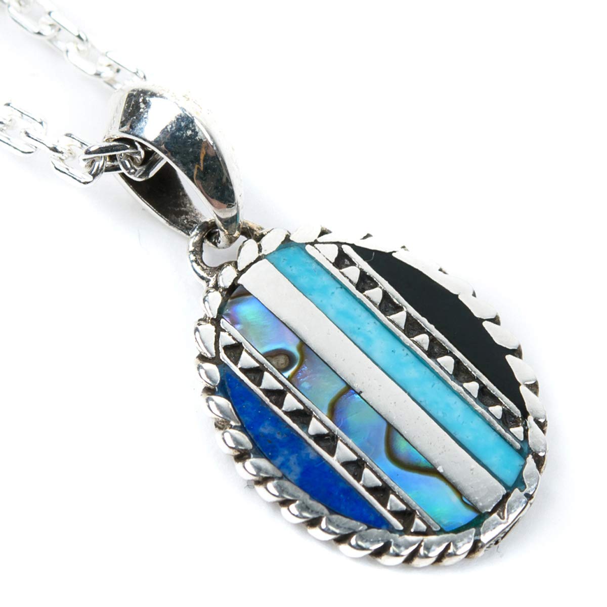 

goodvibrations 925 Серебряный Кокопелли Зуни Ожерелье Подвеска Топ Индейский Индеец Хорошие Вибрации [756svn_go1903_1]