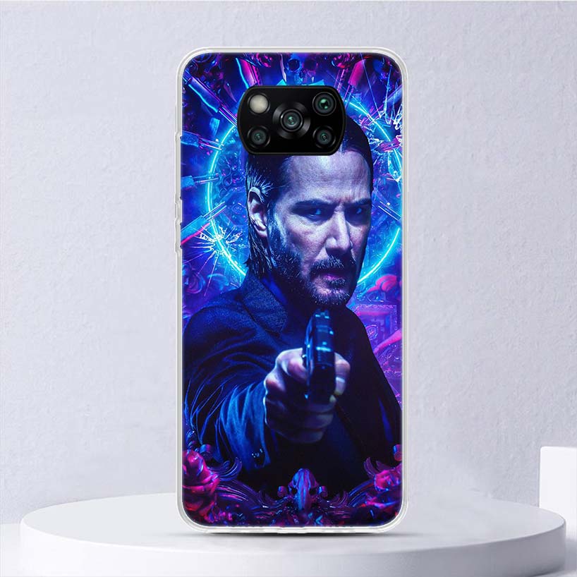John Wick 4 Movie Soft Case For Xiaomi Poco X7 X6 X5 X4 X3 Nfc F7 Ultra F6 F5 Pro Phone Cover F4 Gt F3 M5S M4 M3 M5 M6 Coque