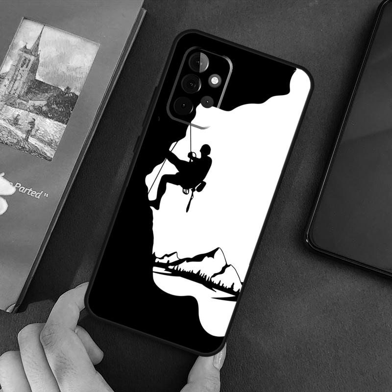 Mountain Climbing Cover For Samsung Galaxy A54 A52S A52 A32 A22 A12 A72 A33 A53 A73 A14 A70 A51 A71 Case