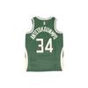Nike NBA Retro Jersey, Milwaukee Bucks, Giannis Antetokounmpo No. 34 Men Tops Army-Green CN9939-323