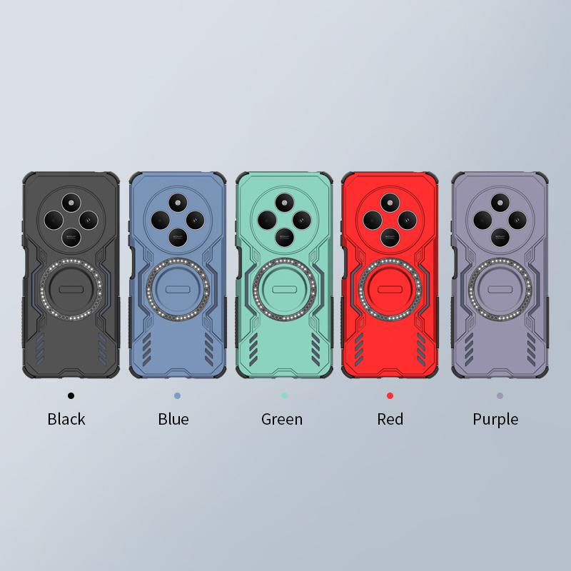Heat Dissipation Magnetic For Xiaomi Redmi 14C Case Xiaomi Redmi 14C Cover Shockproof Magsafe Wireless Charge Cover Redmi 14C