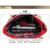 Karierte Leinwand Schwiegermuttertasche Sechs-teiliges Set Hand-Schultertasche Damen-Tasche