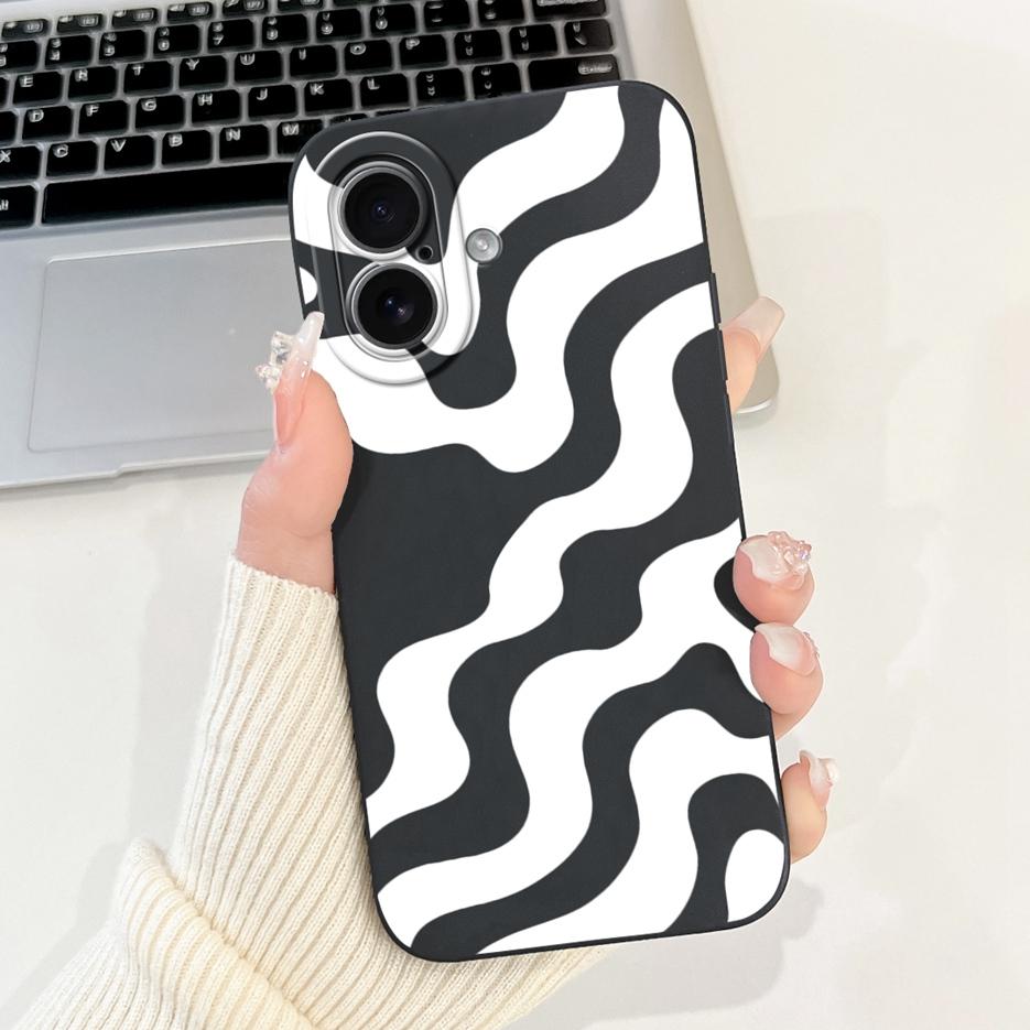 For Apple iPhone 17 Pro Max Case 2025 New Fashion Cartoon Cover Soft Silicone Phone Case For iPhone 17 Air iPhone17 Pro Max Bags