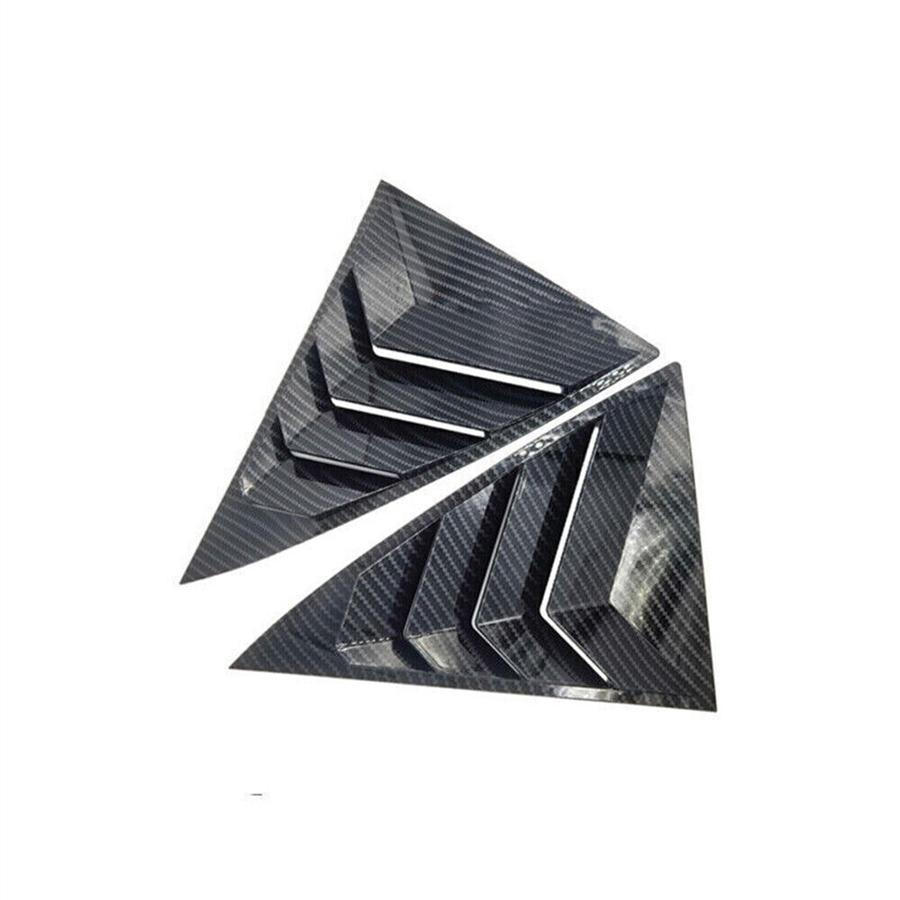 Camry 2007-2011 Louver Pair Carbon Fiber Texture
