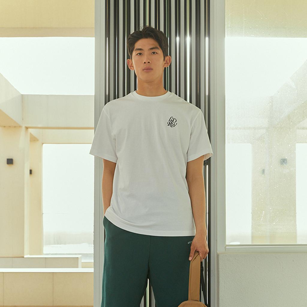 LEADRAW New Symbol Short Sleeve T-Shirt _ White