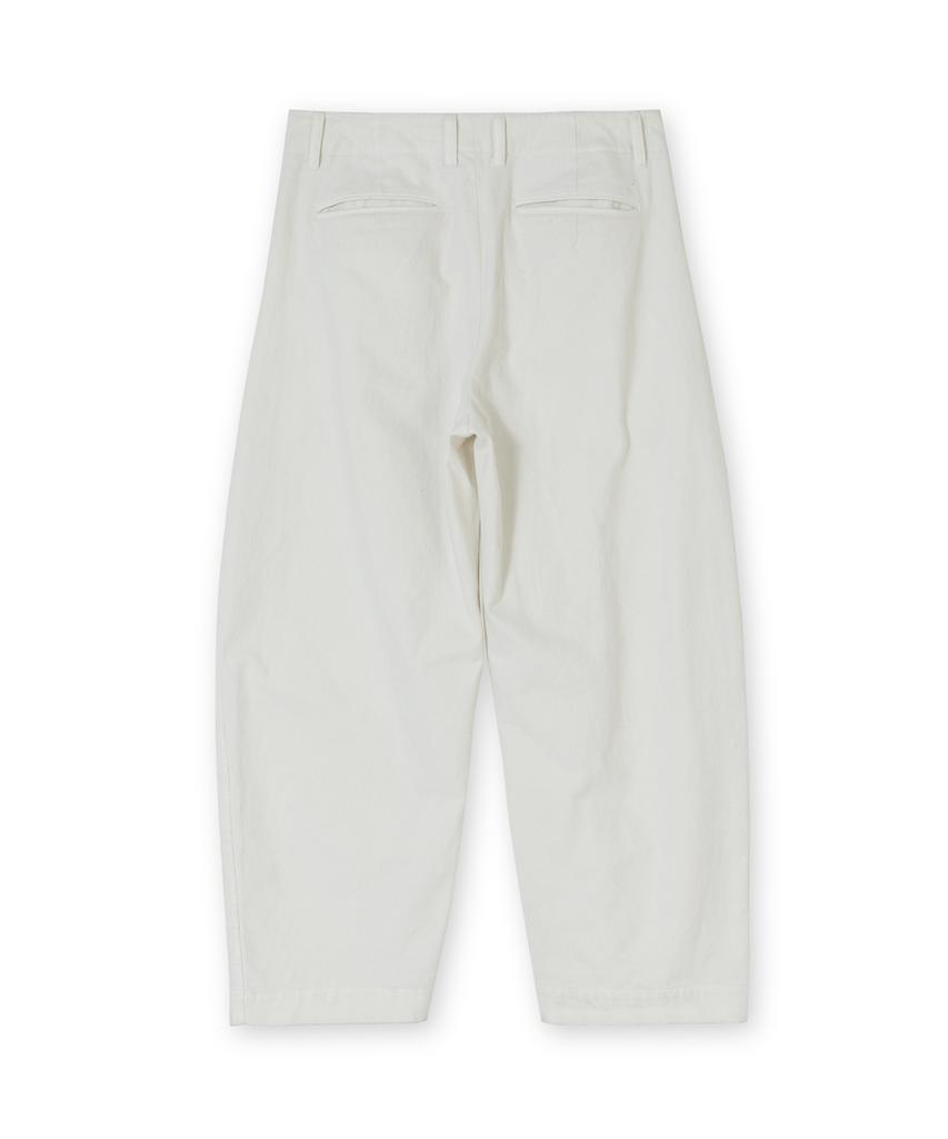 Beulaunyadeu Washed Field Pants, Ecru