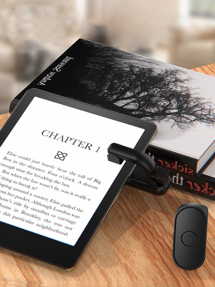 2-in-1 Page Turner Remote Wireless E-book Page Turner Lightweight Record Triggers Remote for Kindle Paperwhite Accessories