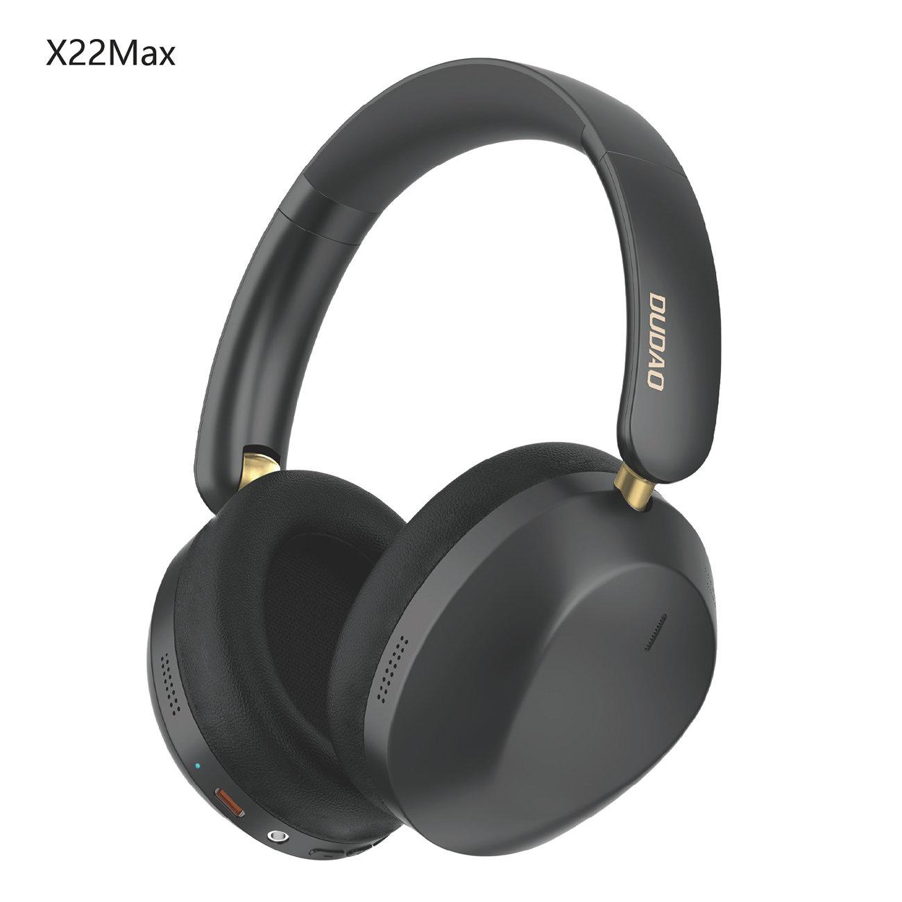 Dudao Max Wireless On-Ear Bluetooth Headphones with ANC - Black - Bild 3
