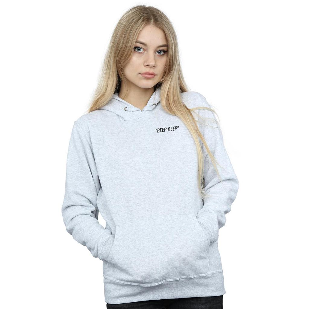 Looney Tunes Womens/Ladies Beep Beep Breast Print Hoodie