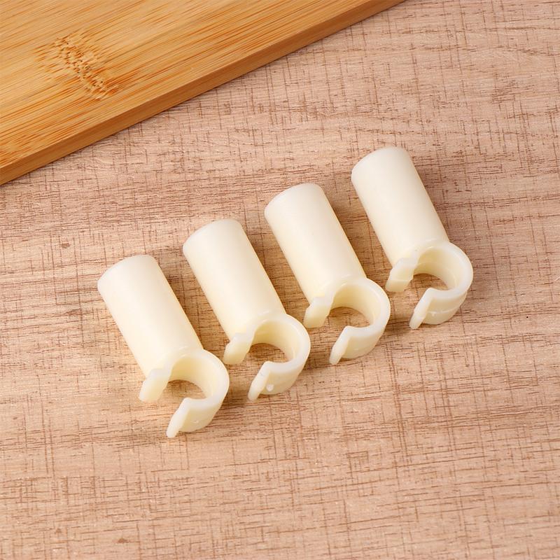 4Pcs Garden Plant Bracket Fixing Joint Mosquito Net Pole Buckle Grip Bed Curtain Cross Bar Hook Wardrobe Tent Fitting