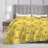 Coperta di Bill Cipher Gravity Falls Tessuto di Velluto Decorazione Portatile Calda Coperta da Lancio per Letto Ufficio Biancheria da Letto Coperte