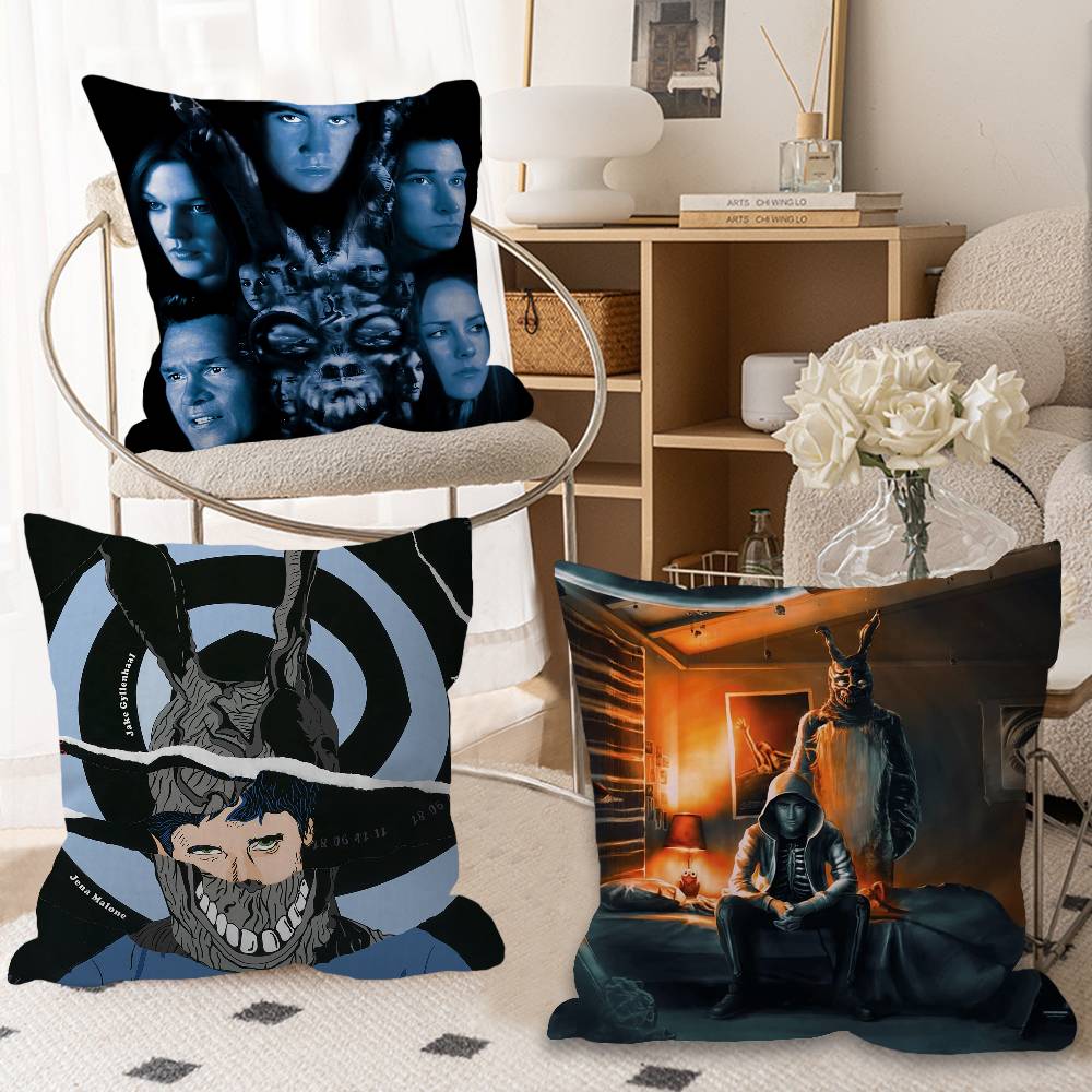 Movie Donnie Darko Office Cushion Pillowcase Car Cushion Cover45X45CM Lumbar Pillowcase Sofa Pillowcover