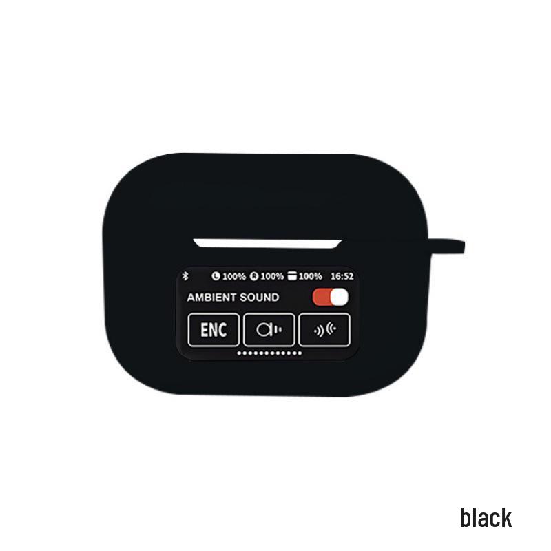 

Защитная пленка для экрана A9 Pro и силиконовый чехол для наушников Pro6 с сенсорным экраном - Мягкий чехол с цветным дисплеем и защитой от падений Bare - No Packaging