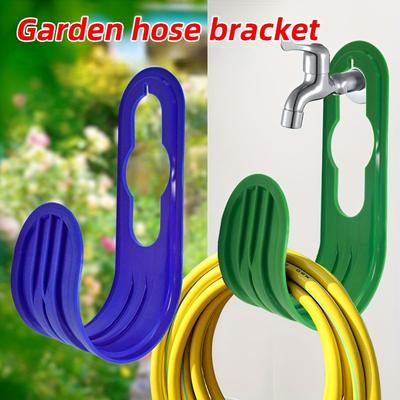 Water Pipe Hook Water Pipe Bracket Garden Water Pipe Hanger Garden Watering Water Pipe Hook Wall-mounted Neat Bracket