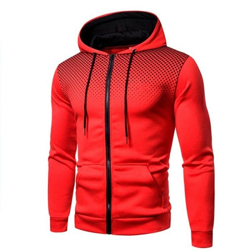 Новый мужской модный повседневный кардиган с капюшоном, худи L