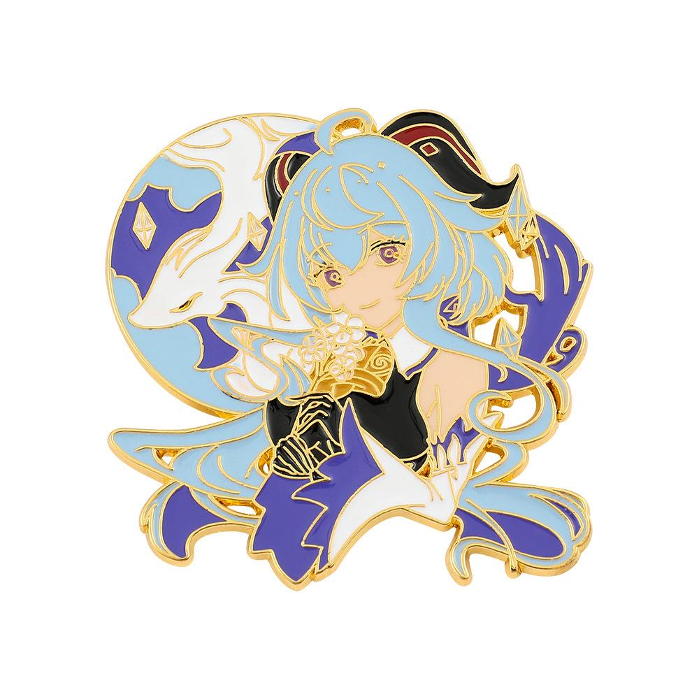 Anime Brooch Badge Cartoon Character Pendant Accessories