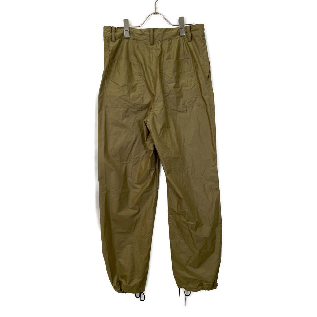 BACCA Khaki Shining Type Lighter Patch Pocket Pants Bottoms 36 khakiUsed