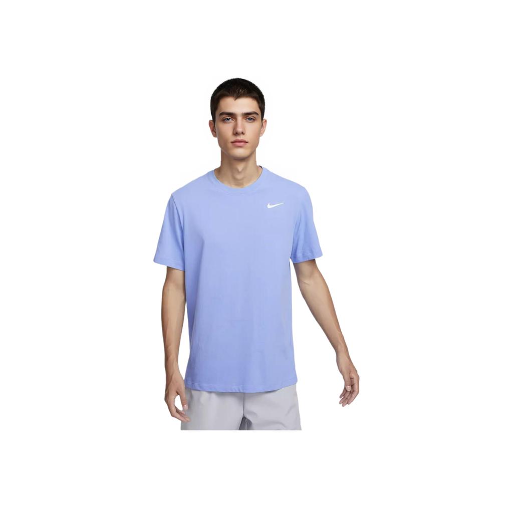 Nike Dri-Fit Soft Comfortable Breathable Quick-Dry Short Sleeve T-Shirt Men Tops Pulse-Blue AR6030-494