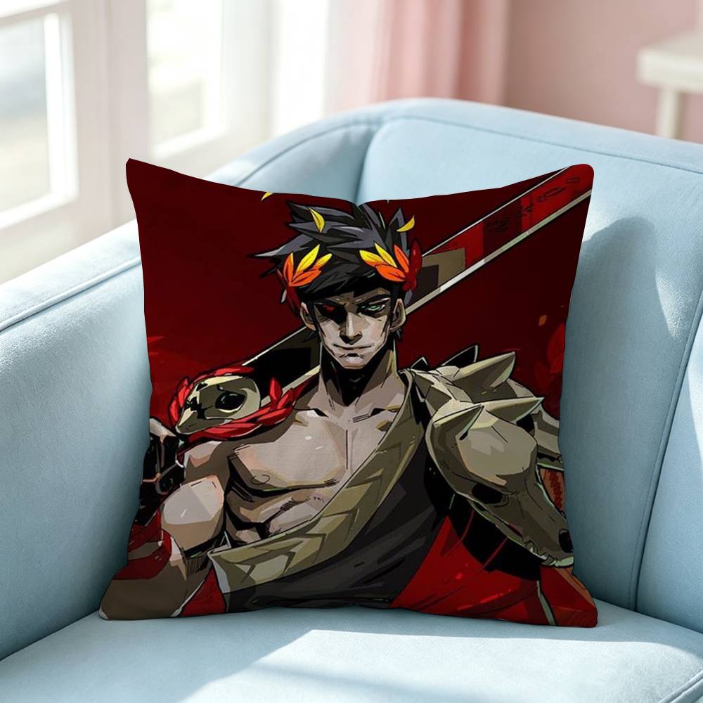 Action Game HHades Pillow Case Square DoubleSided Sofa Cushion Cover Bedroom Bedside Pillow