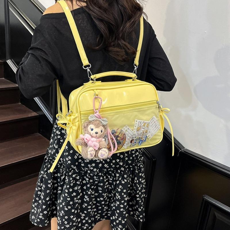 Large Capacity Bag Women's Summer New Versatile Messenger High Sense Commuter Backpack Backpack
