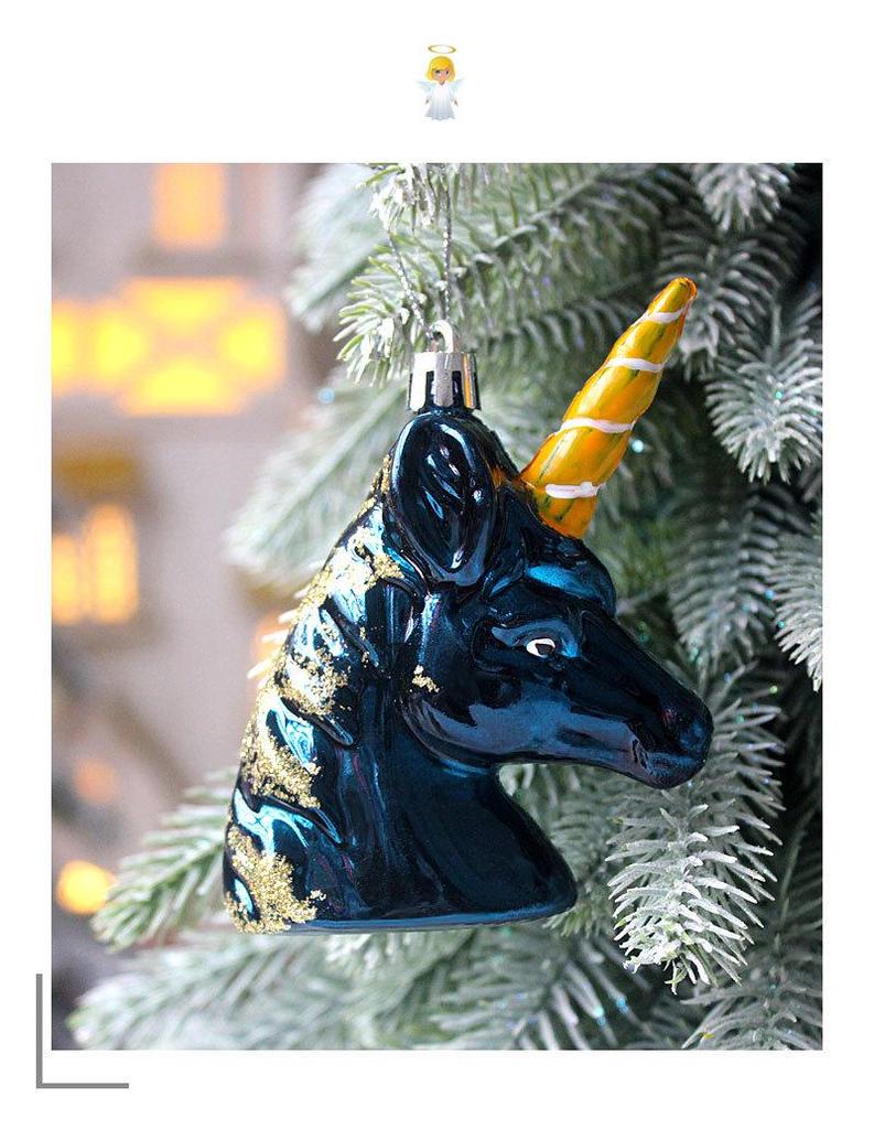 Set di 72 Palline di Natale Irregolari Verniciate ed Elettroplaccate per Decorazioni sull'Albero