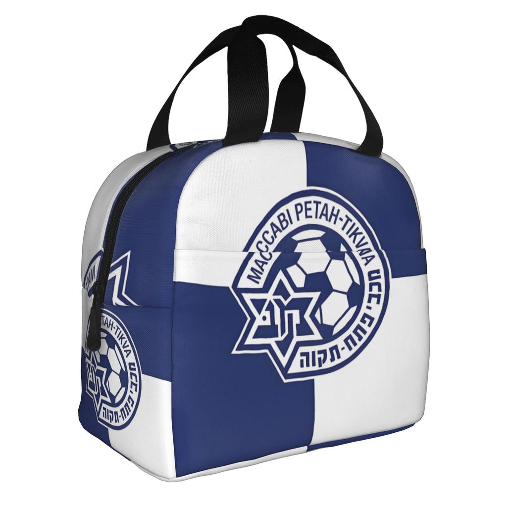 Footbally Beitar Jerusalem FC Soccer  Insulated Lunch Bag for Work School  Waterproof Cooler Thermal Lunch Box Women Men