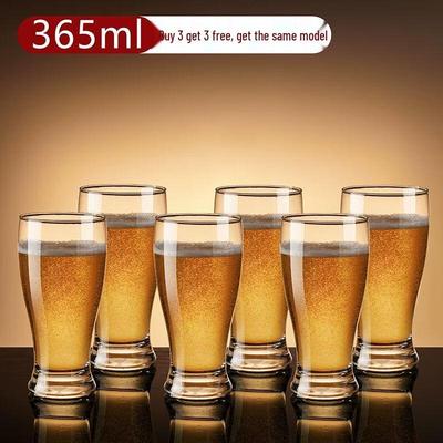 Thickened Glass Beer Mugs