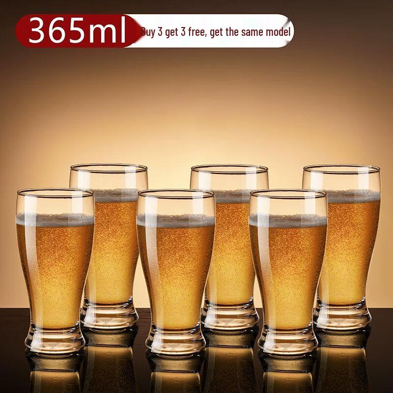 Thickened Glass Beer Mugs