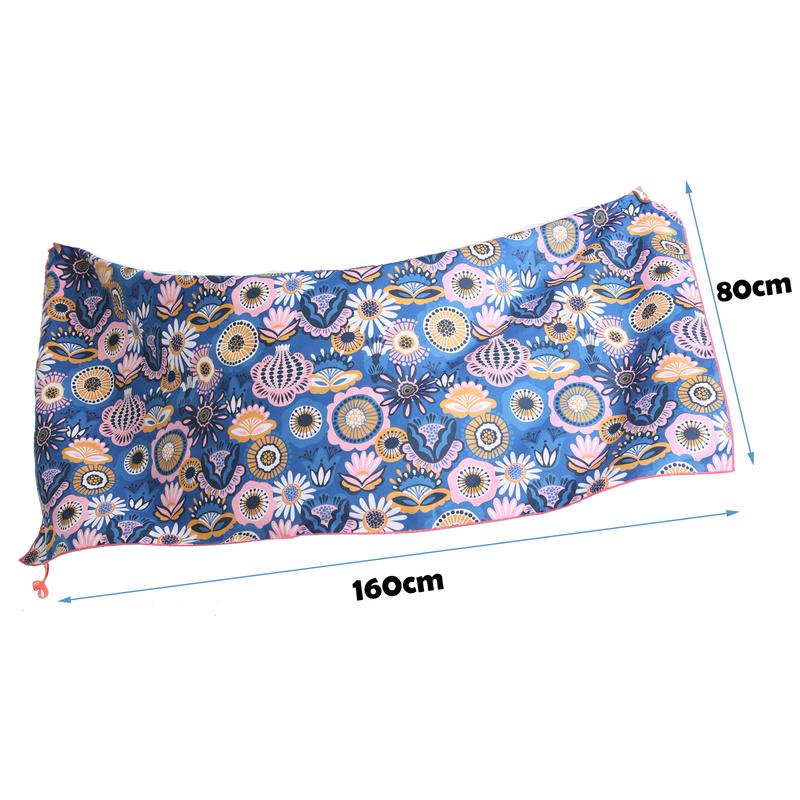 80*160cm Lightweight Travel Camping Swimming Beach Towels Extra Large Quick Drying Sand Free Pool Towel