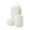 Safe Vacuum Insulated Soup Lunch Set 550ml Ivory Soup Jar Container Set IV Dishwasher Model & JEE-551