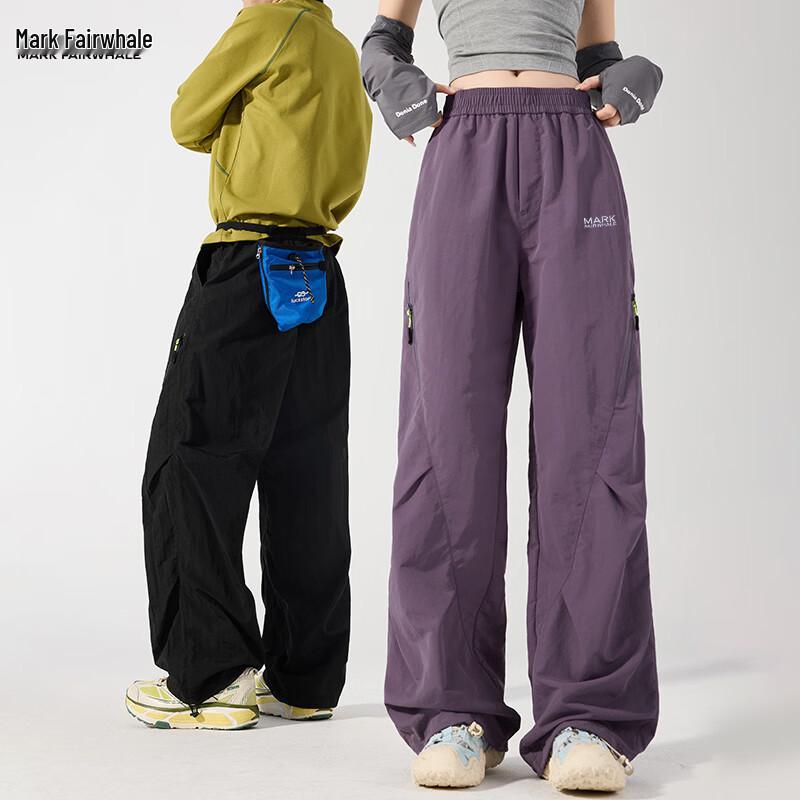 MARK FAIRWHALE Men s Ice Silk Multi-Pocket Cargo Pants L