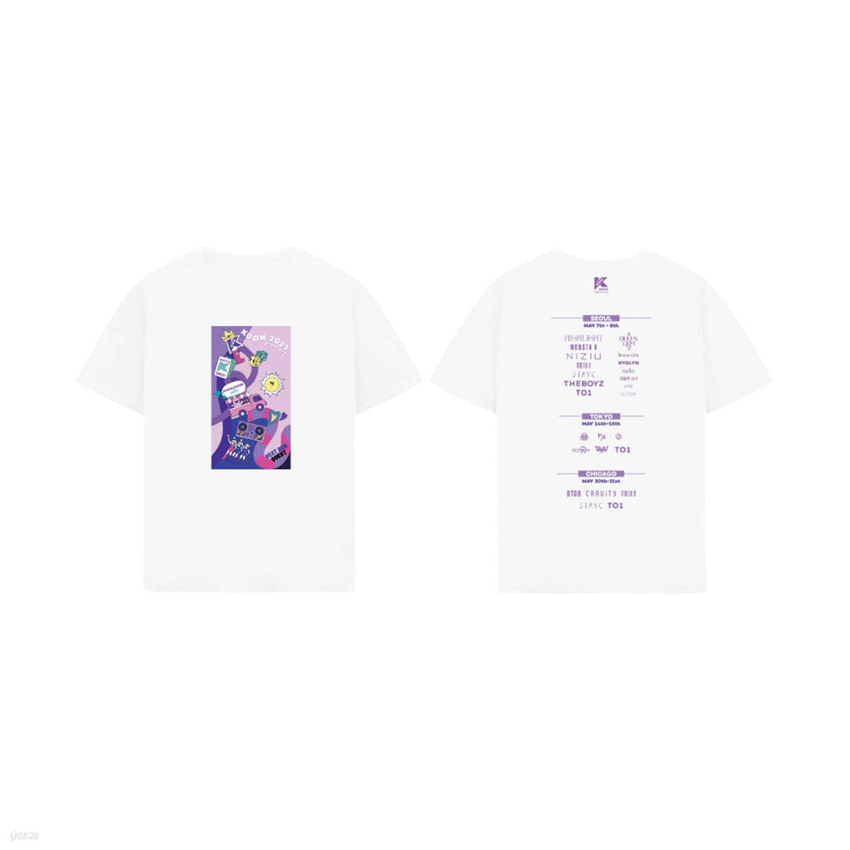 

KCON 2022 Premiere OFFICIAL T-SHIRT