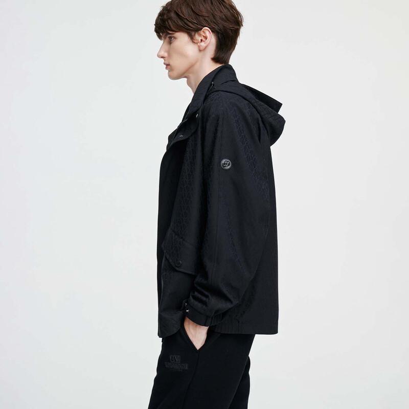 GIOVANNI VALENTINO Men's Short Casual Jacket