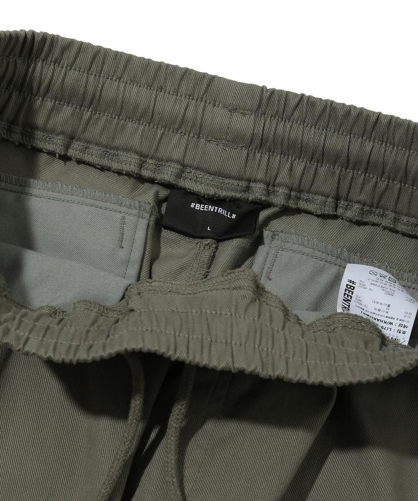 BEENTRILL Utility Cargo Jogger Pants (Warm Khaki) (F/W Item)