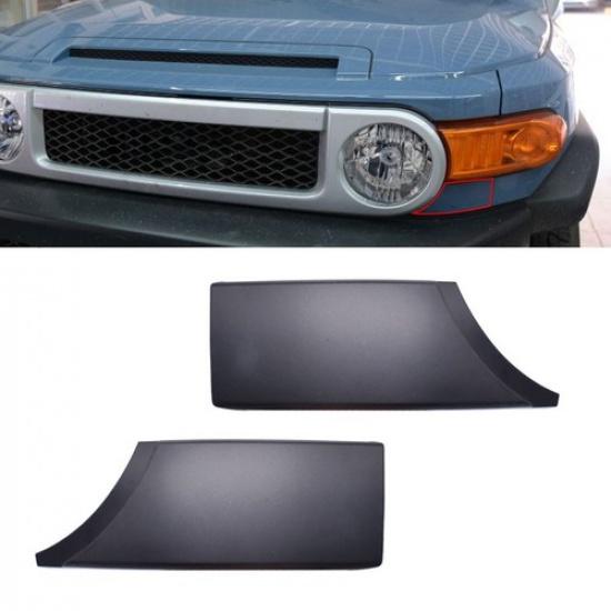 Pair For 2007-2012 2013 2014 Toyota FJ Cruiser Front Bumper Filler Trim Panel
