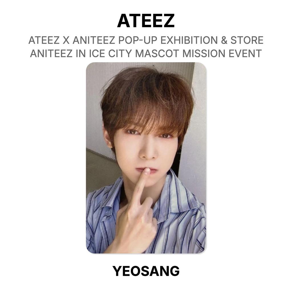 ATEEZ X ANITEEZ POP-UP EXHIBITION & STORE ANITEEZ IN ICE CITY MASCOT MISSION EVENT Official Photocard