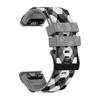 22 26mm Quick Fit Watchbands For Garmin Fenix 6 6X Pro 7 7X 5X 5 Plus 3HR Silicone Easyfit Wrist Band Football Pattern Strap