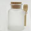 Wooden Spoon Mask Cans Soft Cork Frosted Seal Bottle Bath Salt Jars Mask Jar Refillable Bottles