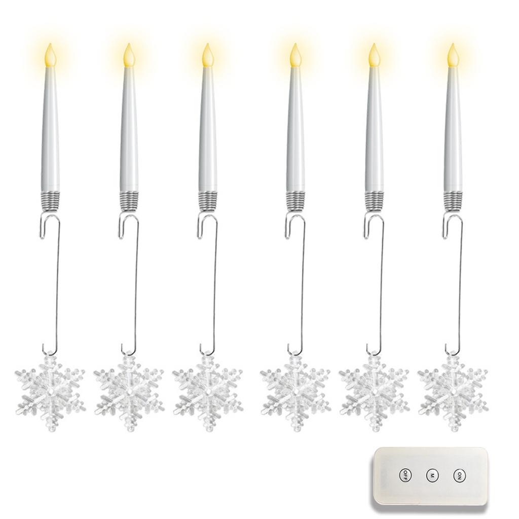 Christmas Tree With Remote Clear Ball Crystal Ball Hook, Christmas Decor With Crystal Hooks Tree Candles ,For Christmas  Decor