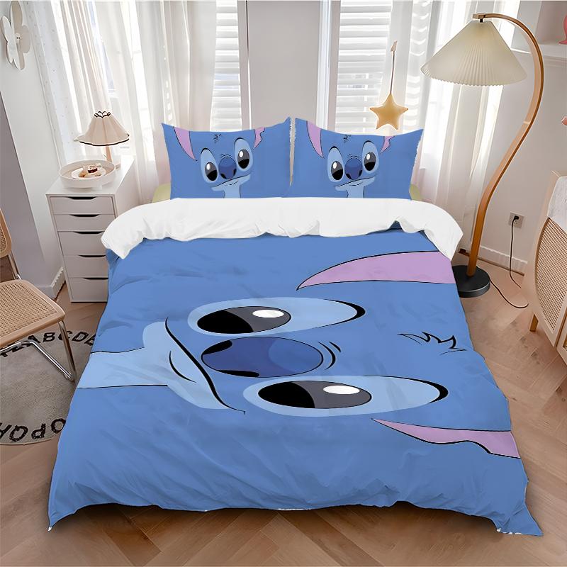 Alien Water Printed 3pcs Bedding Set Soft Microfiber 1 Duvet Cover And 2 Pillowcases Home Bedroom Decor Xmas Gift K1958