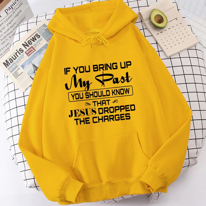 (High Quality Women Hoodies)If You Bring Up My