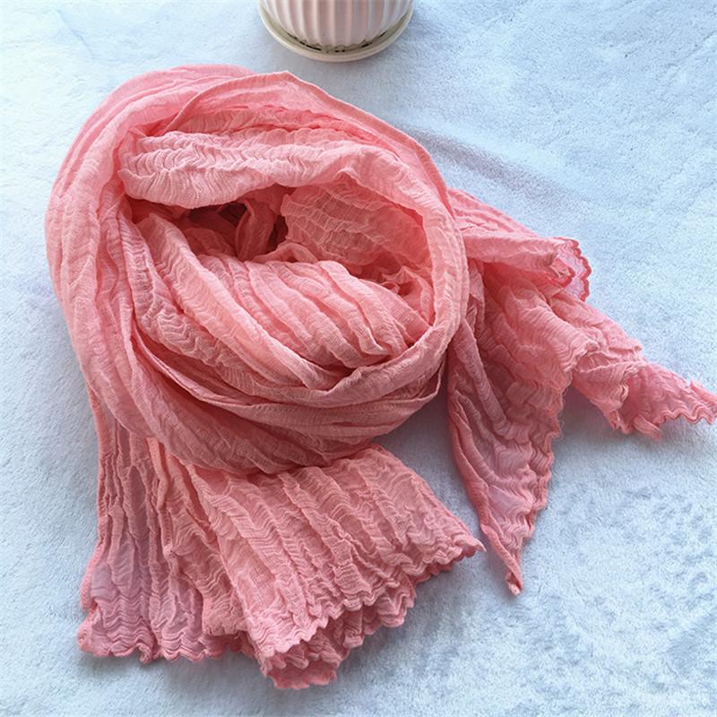 Linen Cotton Large Size Zen Dance Scarf Tara Yarn Plant Dyeing Tie-Dye Batik Hand-Painted Scarf Medium And Long Silk Scarf