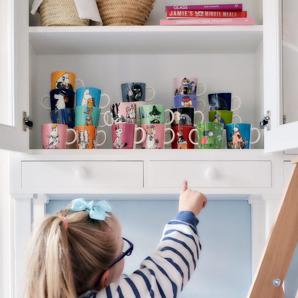 [Officially Imported] Moomin by ARABIA Mug, 0.3L, Classic, "Oshama-san" (Product Code: 1019853)