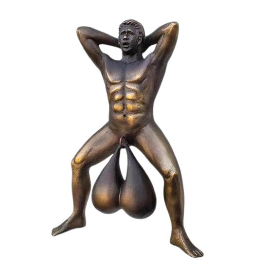 Male Prank Doorbell Funny Naked Man Door Knocker Easy To Install Prank Male Doorbell Decoration Gift for Friends