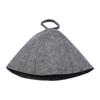 Wool Cap Sauna Hat Foldable Porosity Protection Shower Soft Solid Spa Bath With Hanging Loop 1pcs 27.6*9.1inches