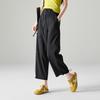 SOFSIL Women's High-Waist Textured Straight Leg Cropped Pants